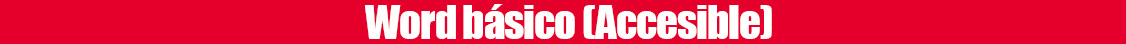 Etiqueta Word básico (Accesible)