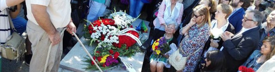 Timoteo Mendieta descansa ya en el cementerio civil de Madrid