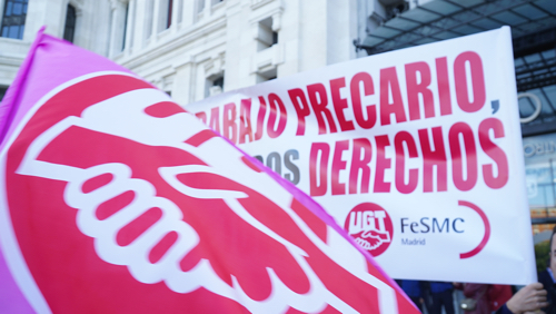 image VIDEO  | Continuan las movilizaciones en el Sindicato de Limpieza de FeSMC UGT Madrid, por un convenio digno