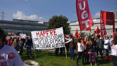 MAPFRE deberá informar a UGT de los excesos de jornada