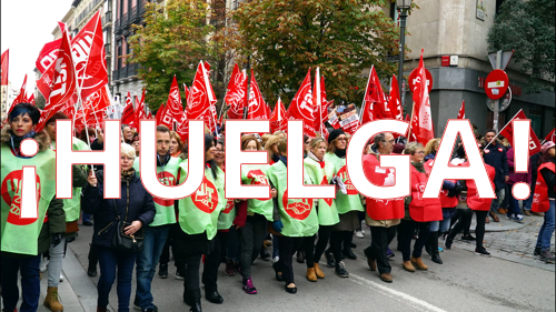 El sindicato de Limpieza de FeSMC UGT Madrid va a la HUELGA por el bloqueo del Convenio de Limpieza de Edificios de la Comunidad de Madrid