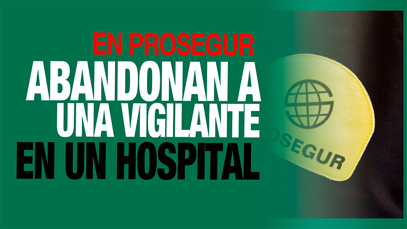image Video | Vigilante de Seguridad abandonada por Prosegur en un hospital tras desmayarse trabajando en el Metro