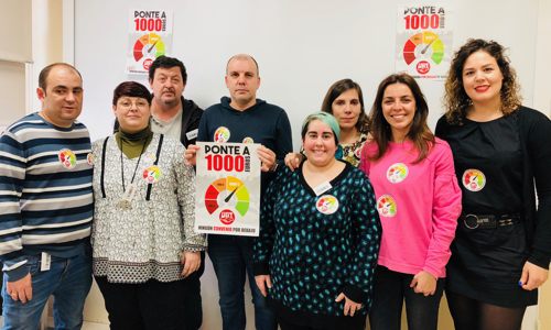 En los supermercados LA PLAZA DE DIA ningún salario por debajo de los 1000 € fruto de la campaña de UGT