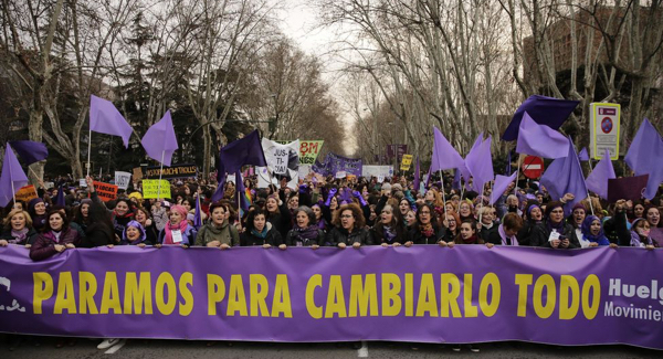 image Seguimiento desigual de la huelga del #8M en los sectores de FeSMC-UGT