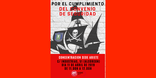 image ¡TODOS JUNTOS POR LA APLICACIÓN DEL CONVENIO ESTATAL EN ARIETE!