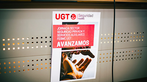 image AVANZAMOS | FeSMC UGT | JORNADAS DE SEGURIDAD PRIVADA Y SERVICIOS AUXILIARES