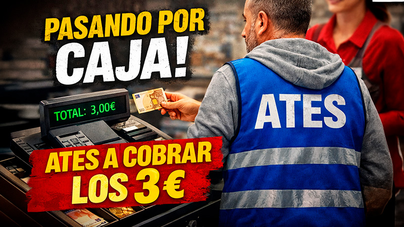 image ATES pasa por caja: montó la huelga… y ahora pide cobrar el acuerdo de los 3€ por hora extra