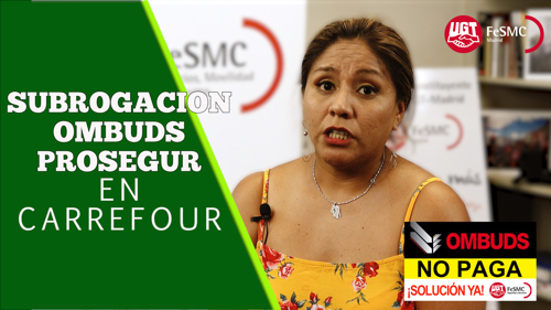 image VIDEO | Sindicalistas de FeSMC UGT Madrid  de C.C Carrefour y Seguridad Privada | UNID@S GANAMOS TOD@S