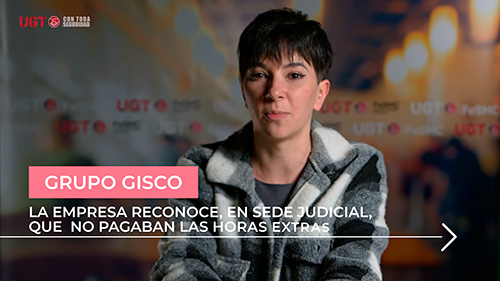 image VIDEO | GRUPO GISCO RECONOCE EN EL JUZGADO QUE NO PAGO LAS H. EXTRAS Y SERA SANCIONADO POR INFRACOTIZACION