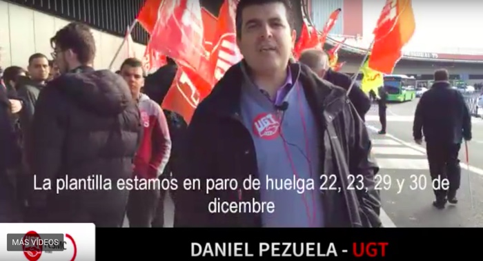 image La plantilla de AREAS BARAJAS realiza paros parciales y concentraciones en defensa de sus derechos