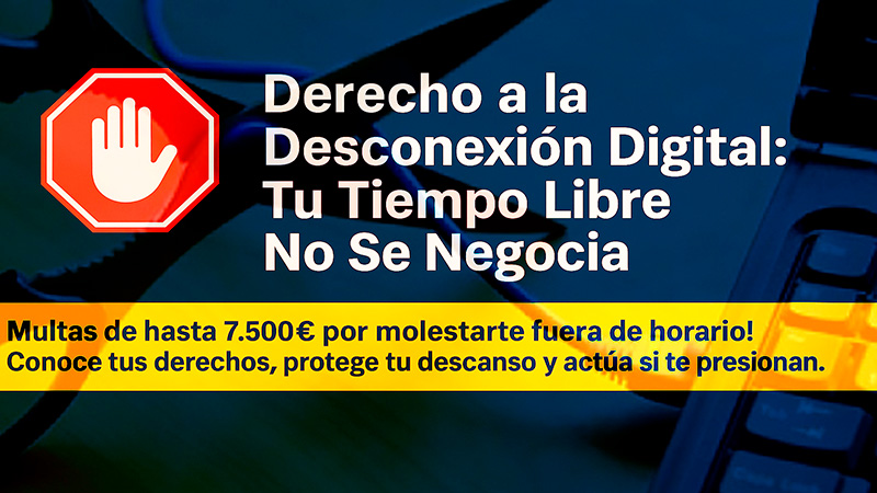 image Video | ¡Alto al abuso laboral! Multas de 7.500€ por exigir respuestas fuera de horario