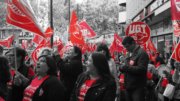 image FeSMC UGT Madrid en lucha por un convenio de Limpieza de Edificios de la Comunidad de Madrid
