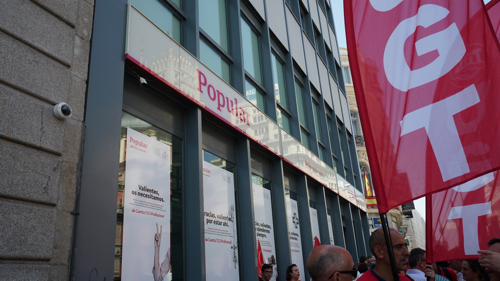 FeSMC UGT en Banco de Santander, Popular y Pastor decimos no a la prolongación de jornada