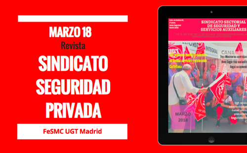 image Sindicato de Seguridad Privada | Publicación  Marzo 2018