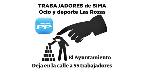 AYUNTAMIENTO DE LAS ROZAS | 55 monitores de los centros deportivos de la empresa SIMA se quedan sin trabajo