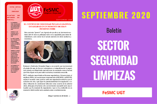 image Sector de Seguridad y Limpieza | Revista Septiembre 2020