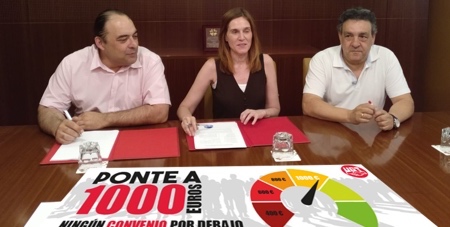 image Firmado el convenio colectivo de Oficinas y Despachos de Madrid y ¡NOS PONEMOS A 1000!