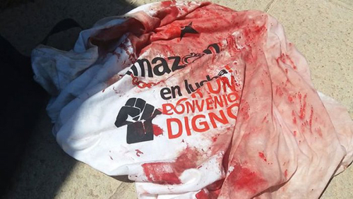 image Cargas policiales y dos detenidos durante el segundo día de huelga en Amazon en Madrid
