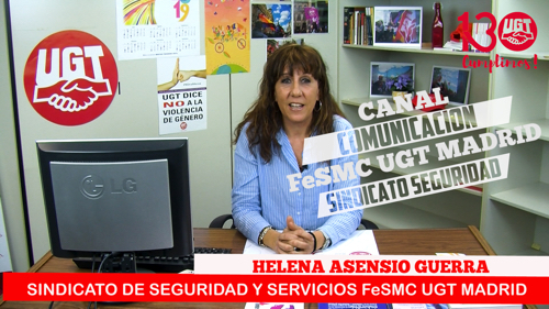 VIDEO | Sindicato de Seguridad y Servicios de FeSMC UGT MADRID | Noticias Semanales (14-18/01/2019)