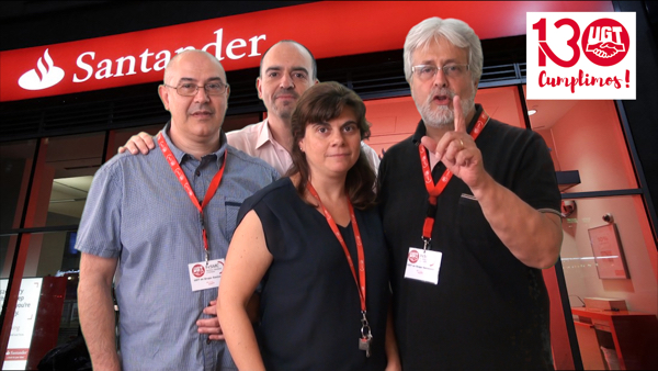 image BANCO SANTANDER-POPULAR: FeSMC UGT contra las prolongaciones de jornada y falta de control horario