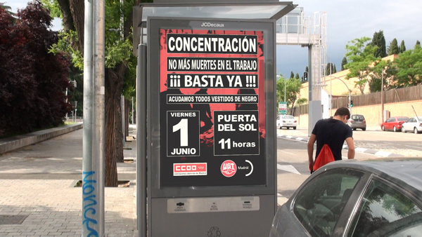 image Video | CONCENTRACION | NO MAS MUERTES EN EL TRABAJO 
