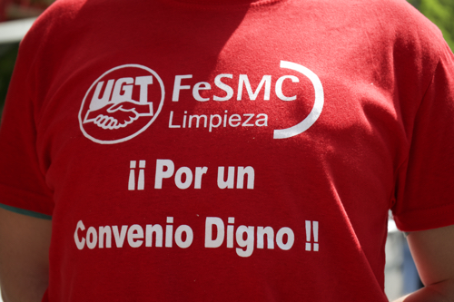 image FeSMC UGT Madrid comienza las movilizaciones por el desbloqueo del Convenio de Limpiezas de Edificios de la Comunidad de Madrid