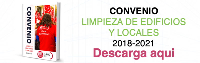 image CONVENIO DE LIMPIEZA DE EDIFICIOS Y LOCALES DE LA COMUNIDAD DE MADRID 2020-2024 (PDF)