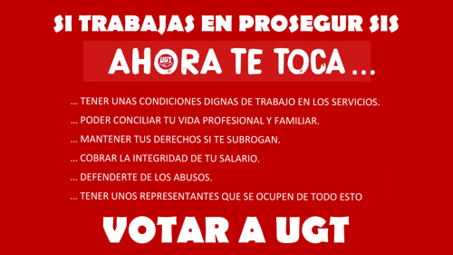 image ELECCIONES SINDICALES EN PROSEGUR SIS MADRID | ¡AHORA TE TOCA!