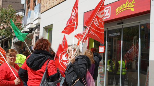 VIDEO | Continuan las movilizaciones en contra del ERE de las tiendas DIA