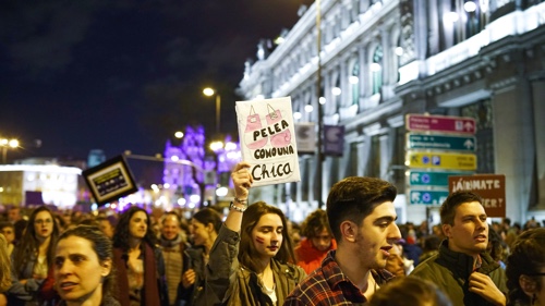 VIDEO (fotomontaje) | Manifestación FEMINISTA 8M