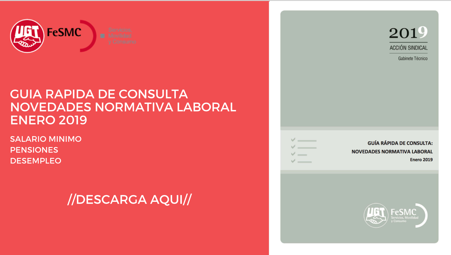 image Guía rápida de consulta de novedades  de normativa laboral (enero 2019)