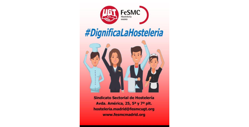 Los trabajadores y trabajadoras de hostelería con el Orgullo 2019