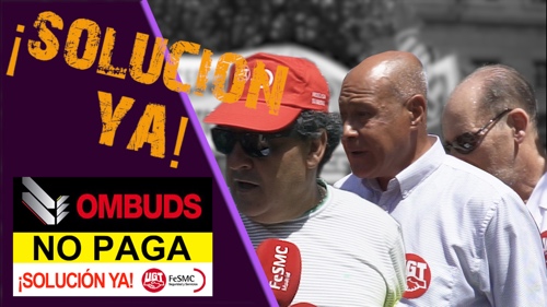 VIDEO Y COMUNICADO  | OMBUDS | CONCENTRACION FRENTE AL MINISTERIO DE TRABAJO (24/07/2019)