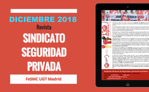 Sindicato de Seguridad Privada | Revista diciembre 2018