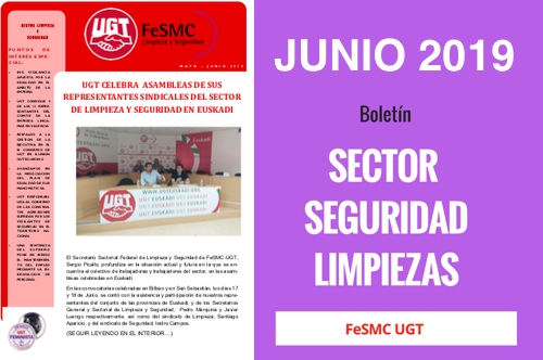 image Sector de Seguridad y Limpieza | Revista JUNIO 2019
