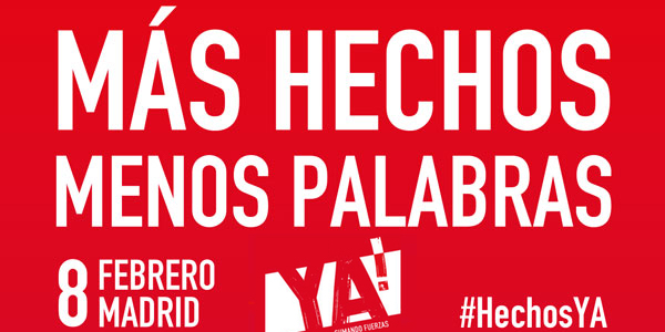 image Es hora de pasar del decir al hacer, de las negociaciones al BOE