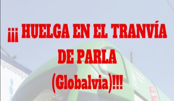 image Huelga en el tranvía de Parla (Globalvia) 