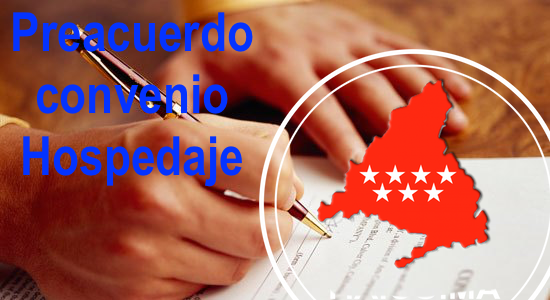 image FIRMADO PREACUERDO CONVENIO DE HOSPEDAJE DE LA COMUNIDAD DE MADRID