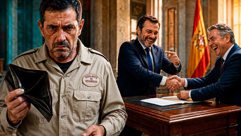 image Video || La Administración pedia horas de trabajo gratis… y las pagaban los vigilantes