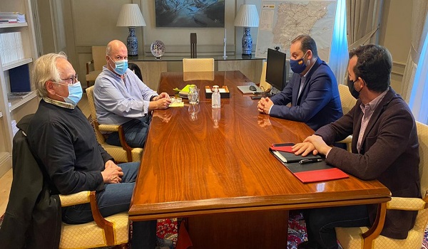 image El ministro Ábalos y los sindicatos UGT y CCOO comparten el papel estratégico de los transportes en la reconstrucción económica y social de España