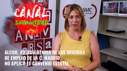 image ALCOR, ADJUDICATARIA DE LAS OFICINAS DE EMPLEO DE LA C. MADRID, NO APLICA EL CONVENIO DE SEGURIDAD ESTATAL