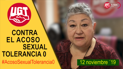 image UGT | Campaña Ante el Acoso Sexual Tolerancia 0 | Video 12 noviembre