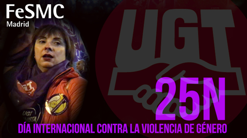 image VIDEO | Sindicatos y Sectores de FeSMC UGT Madrid en contra de la violencia machista