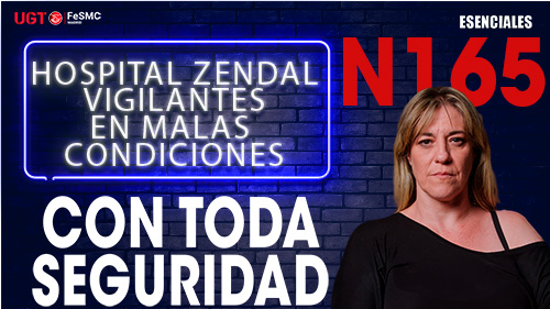 image VIDEO I ARIETE | VIGILANTES DE SEGURIDAD, EN EL HOSPITAL ZENDAL, EN SITUACION PRECARIA EN MATERIA DE SALUD LABORAL