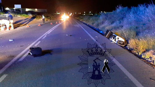 image Hosteleria | Fallece un motorista repartidor de Burger King en la carretera de Mazarrón al Puerto