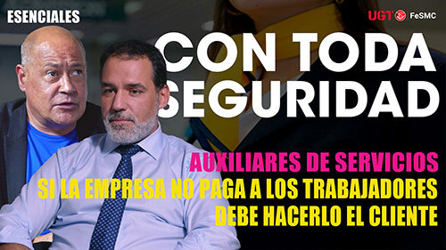 image VIDEO | SERVICIOS AUXILIARES, SI LA EMPRESA NO PAGA AL TRABAJADOR DEBERA HACERLO EL CLIENTE