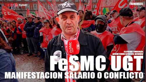 image VIDEO | SALARIO O CONFLICTO | Alfredo Turienzo durante la manifestación del pasado 3 de noviembre