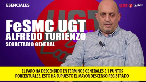 image VIDEO | ALFREDO TURIENZO | EL PARO HA DESCENDIDO EN TERMINOS GENERALES 3.1 PUNTOS PORCENTUALES