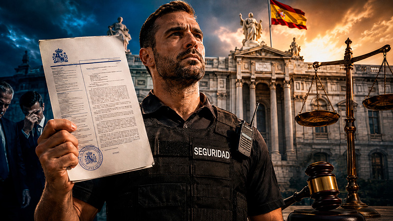 image VIDEO || El BOE publica una sentencia que protege los salarios de los Vigilantes de Seguridad