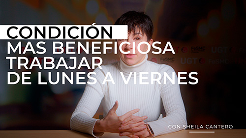 image VIDEO | SEGURIDAD PRIVADA Y SERVICIOS AUXILIARES | CONDICIÓN MAS BENEFICIOSA TRABAJAR DE LUNES A VIERNES